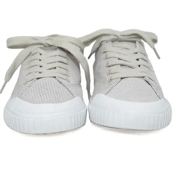 Tretorn White Perforated Marley 3 Sneakers Size 8.5 - Picture 4 of 10